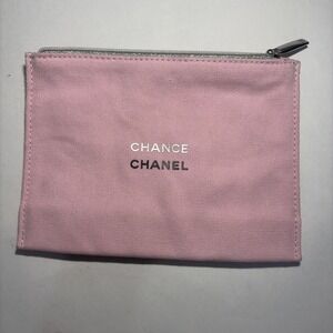 Chanel Chance Pink Mini Pouch Makeup Cosmetic Bag Novelty